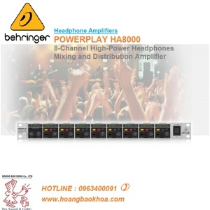 Amply tai nghe Behringer HA8000 V2