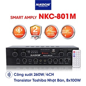 Amply trung tâm NKC-801M