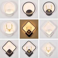 Amps E Bắc Âu Đèn Tường Sáng Tạo Đơn Giản Hiện Đại Phòng Khách Phòng Ngủ Hành Lang Lối Đi Cầu Thang Đầu Giường Chiếu Sáng Tường 11.14 / Ximei