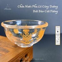 [Amrita] Chén Nước Pha Lê Cúng Dường Bát Bảo Cát Tường – CXNP134