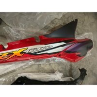 ÀN ÁO - BỘ VỎ NHỰA, Áo Xe Wave Anpha, Wave ZX ĐỎ CỜ KÈM TEM  Bộ Vỏ nhựa ABS cao cấp