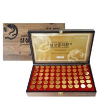 An Cung Bổ Não Tuần Hoàn Máu Samsung Gum Jee Hwan Premium Natural Herb Hwan Hộp Gỗ 60 Viên