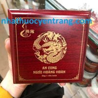 An Cung Ngưu Hoàng Đông Á Hộp Gỗ 1 Viên Hoàn