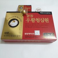 AN CUNG NGƯU HOÀNG HOÀN- Viên uống chống đột quỵ HÀN QUỐC.