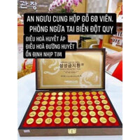 an cung ngưu hộp gỗ 60vien