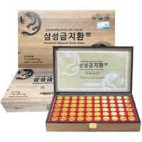 An cung ngưu Samsung Gum Jee Hwan Premium Natural Herb Hwan hộp gỗ 60 viên