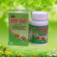 An dạ Kingphar, Chai 40 viên, Giúp giảm viêm loét dạ dày, tá tràng, trào ngược thực quản, dịch vị, ăn uống không tiêu