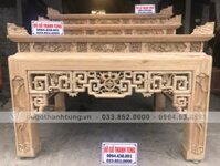 Án gian thờ ngũ phúc Tam cấp gỗ gụ hàng VIP (chú Hoài, Thái Nguyên)