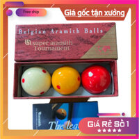 [An Khang Biliiard] Bộ bi bida 3c aramith chơi 3 băng- Bi 3c chơi 3 bi- Bóng bida 3c /(Giá sỉ)