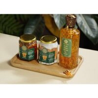 An Khang Thịnh Vượng 9 (1 Rượu Xo Nấm + 10gr Nấm + 380ML Mật Ong Ngâm Đông Trùng)