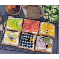 [Ăn kiêng] - Bánh mì Lúa mạch đen - Bánh mì Lúa mạch Mix hạt - AnnHome Healthy Food