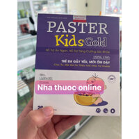 Ăn ngon Paster Kids Gold - Hỗ trợ tăng sức đề kháng, hộp 20 ống hương cốm non thơm ngon dễ uống nhé