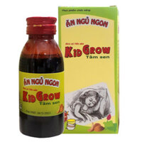 Ăn ngủ ngon Kid Grow Tâm Sen (Siro có Yến sào), hỗ trợ trẻ ăn ngon, chóng lớn