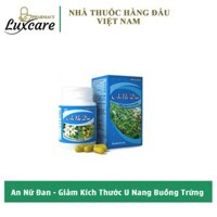 An Nữ Đan - Hộp 60 Viên - Giúp Giảm Kích Thước U Nang Buồng Trứng, Phòng Ngừa Ung Thư