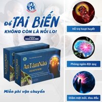An Tâm Não HoaPharm hộp 30 viên - Viên uống hỗ trợ cải thiện suy giảm trí nhớ, tuần hoàn não