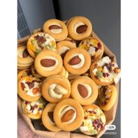 [Ăn vặt Co Cham] BÁNH QUY PIZZA MIX HẠT DINH DƯỠNG 500g/hộp