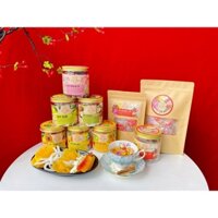 Ăn vặt healthy, hoa quả sấy dẻo: mứt cà rốt, mứt bí đao, mứt tắc sấy dẻo, mứt gừng....thương hiệu Mộc Hương Sơn