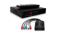 Analog Coax RF Video Demodulator with Component YPbPr HDMI VGA Output