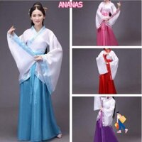 Ananas Trang phục cổ đại dân tộc Trung Quốc, Trang phục cổ điển Dacron Trung Quốc cổ đại, Quà tặng Phong cách Trung Quốc Quần áo thời nhà Đường Cô gái