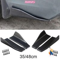 Ananas Xe Bên Váy Ốp Lưng Thanh, Khuếch Tán Cánh Gió Chia Ốp Lưng Ô Tô Xẻ Tà Môi Sau, Phụ Kiện Ô Tô Phần Mở Rộng Sợi Carbon ABS Chống Trầy Xước Xe Ô Tô