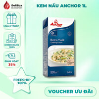 [Anchor] Kem Nấu Extra Yield Cooking Cream 1L – Chất Lượng Cao Từ New Zealand