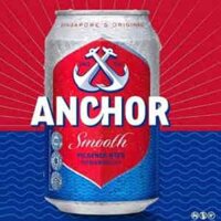 Anchor smooth pilsener Campuchia 5% vol thùng 24 lon 330 ml