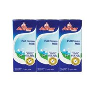 Anchor UHT Milk Full Cream Hộp 200ml x Lốc 3 Hộp