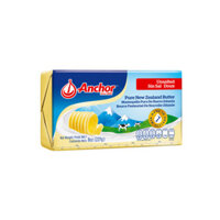 ANCHOR UNSALTED BUTTER PAT 227G