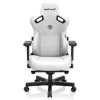Andaseat Kaiser 3 Cloudy White – Premium PVC Leather – Ultimate Ergonomic Gaming Chair