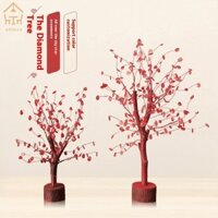 Andianliving trang trí phòng pha lê cây may mắn