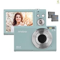 Andoer 2.7K Digital Camera Compact Video Camcorder 48MP Auto Focus 2.88 Inch IPS Screen 16X Zoom Anti-shake Face Detact    Came-6.5