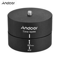 Andoer 360 Degrees Panning Rotating Time Lapse Stabilizer Tripod Adapter for Gopro DSLR