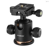 Andoer Camera Tripod Ball Head Ballhead với tấm nhả nhanh Vít 1 / 4 Came723 Came723
