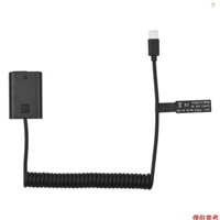 ANDOER Đầu Nối Chuyển Đổi Pin NP-FW50 USB-C Type-C Cho Alpha A5000 A5100 A6000 A6300 A6400 A6500 A7II A7RII A7 A7SII A7 A7S A7R RX1