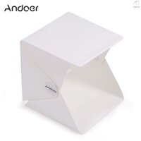 Andoer folding portable mini photography lightbox studio cho iphone samsang lg htc smartphone digital hoặc dslr c
