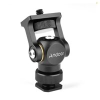 ANDOER Giá Đỡ Màn Hình Máy Ảnh Mini Bằng Hợp Kim Nhôm Kèm Ốc Vít 1 / 4 Inch Cho DSLR