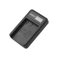 Andoer LCD2-BLF19 LCD Dual Camera Battery Charger for Panasonic Lumix GH3 GH4 GH5 DMC-GH3 DMC-GH4 DMC-GH5 Camera