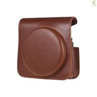 Andoer Protective Case PU Leather Bag with Adjustable Strap for Fujifilm Instax Square SQ6 Instant Film Camera Black   Came-6.5