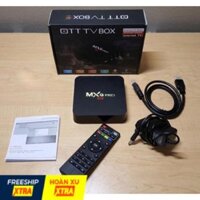 Androi TV Box Truyền hình 4K MXQ Pro 2G+16G Tích hợp FPT Play (Bản ngon Chip S905W - Bán chạy)