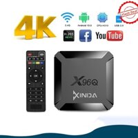 Android 10 X96Q With Quad Core 2.4G 4k 8GB/2GB 16GB Allwinner H313 Quad Core Set Top Box 2.4G WiFi Smart TV Box【F