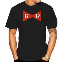 Android 17 Red Ribbon Army - R Áo thun không thẻ phổ biến Áo thun ngắn tay Áo thun