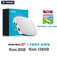 Android Box Carlinkit Tbox UHD Ram 8Gb Rom 128Gb - Chip SDM660 - Vietmap S2 - Vietmap Live Pro