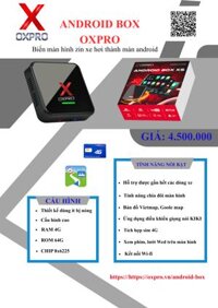 Android Box Oxpro XS
