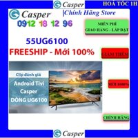 Android Tivi 4K Casper 50 Inch 50UG6100 - Màn hình tràn viền