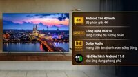 Android Tivi Aqua 4K 43 inch AQT43K800UG