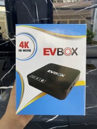 Android Tivi Box EVBOX MINI chuẩn 4K, có Bluetooth (Ram 2G Rom 16G)