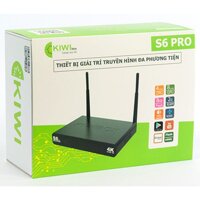 Android Tivi Box KIWI S6 Pro Chính Hãng Tặng Kèm Điều Khiển Giọng Nói - 003659