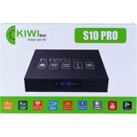 Android Tivi Box Kiwibox S10 Pro tặng kèm chuột không dây - 004845