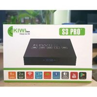 Android Tivi Box Kiwibox S3 Pro 2023 tặng kèm chuột không dây trị giá 100k - 005001