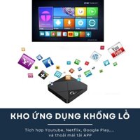 Android Tivi Box MNQ Thiết bị chuyển đổi TV thường thành Smart Tivi Box